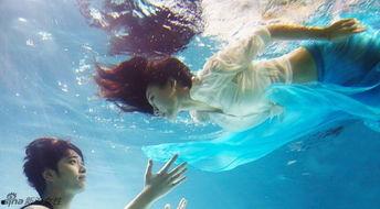 明星水下图片,明星们的神秘海底瞬间